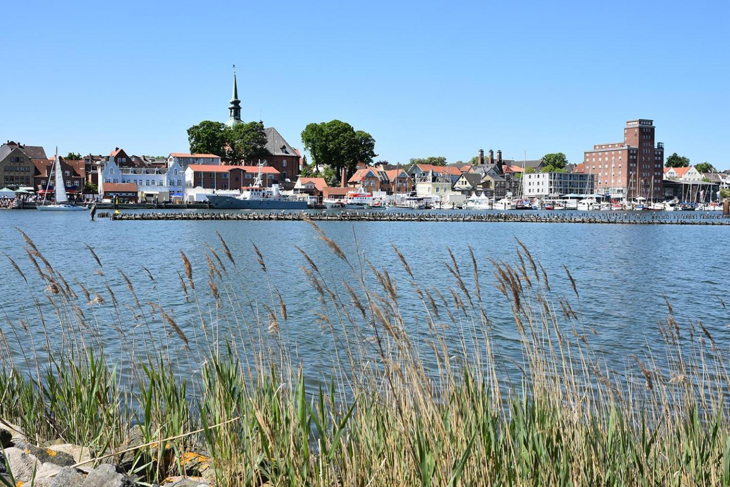 Ferienwohnung Brueckenblick Kappeln Eksteriør billede
